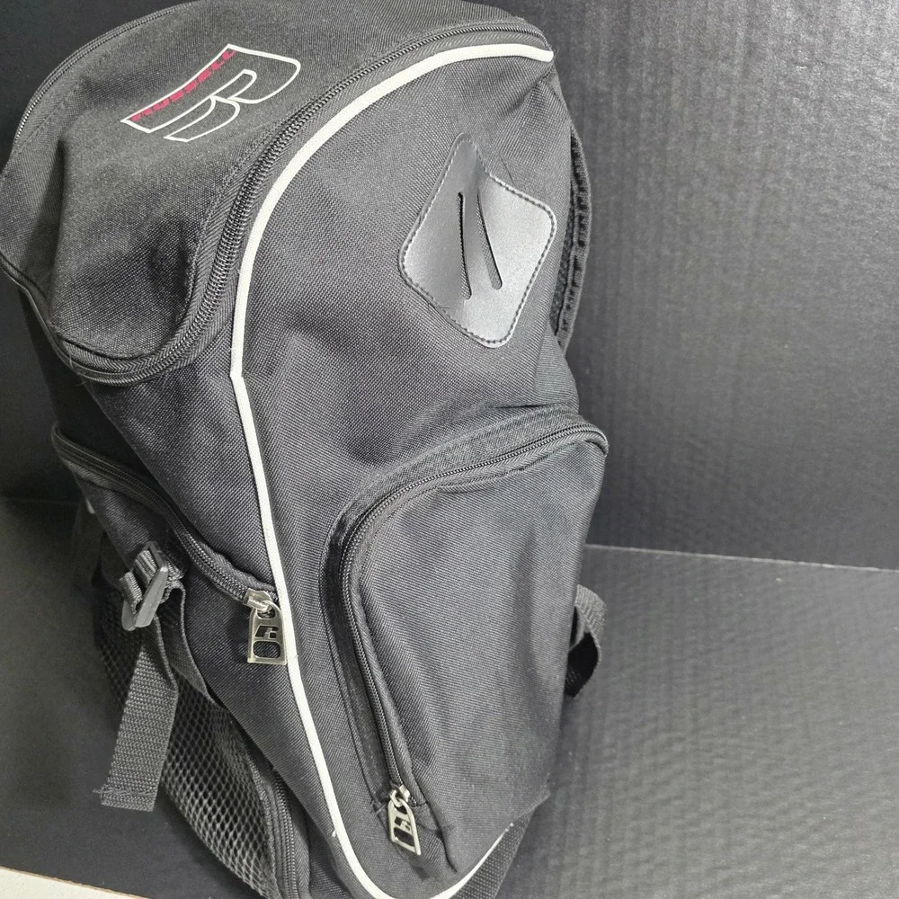 Russell‎ Athletic Black Basketball Soccer Ball Carrying Backpack